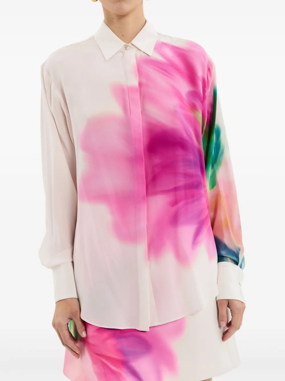 Rebecca Vallance Dahlia Blossom blouse Wit