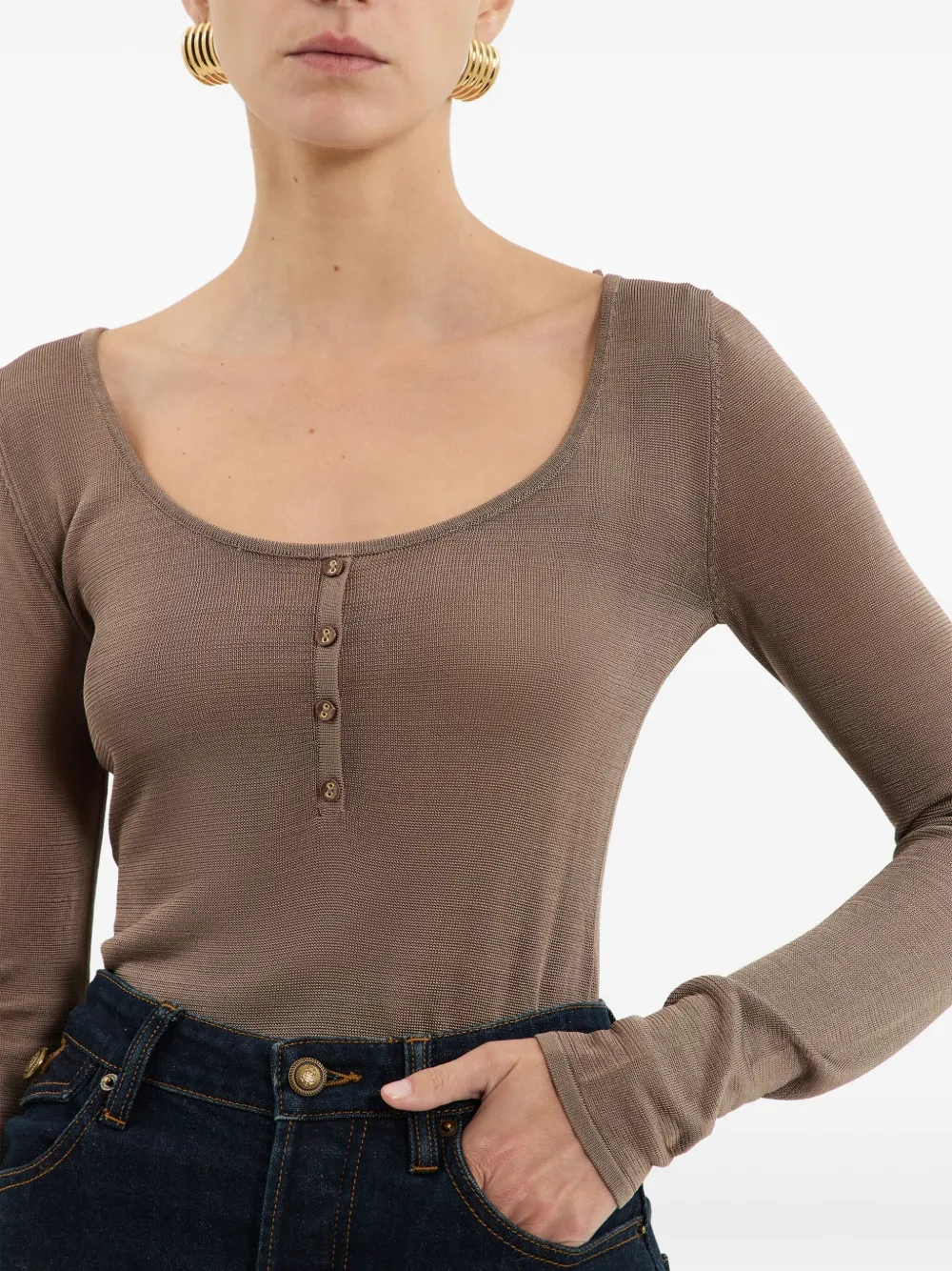 Rebecca Vallance Darcey body Beige