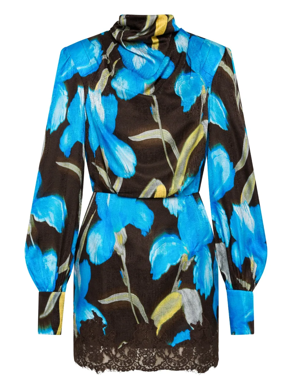 Rebecca Vallance Ingrid mini-jurk Blauw