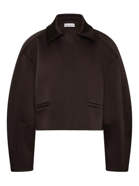 Rebecca Vallance collarless cropped jacket