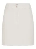 Rebecca Vallance Jonie button-detail bouclé skirt - White