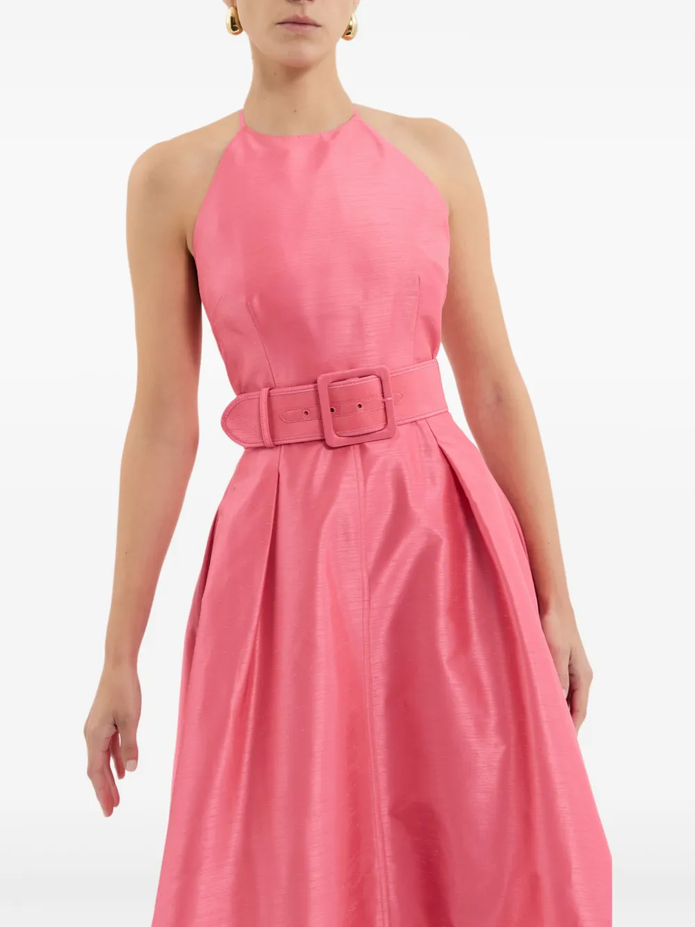 Rebecca Vallance Maple midi-jurk Roze