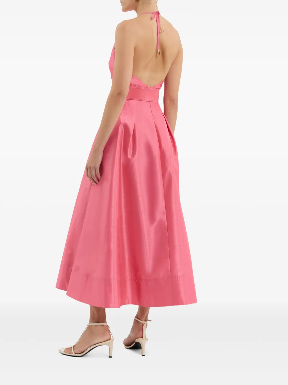 Rebecca Vallance Maple midi-jurk Roze