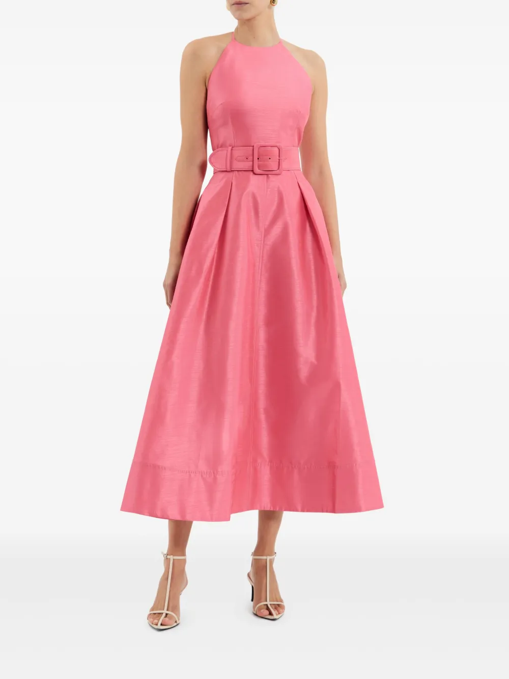 Rebecca Vallance Maple midi-jurk - Roze