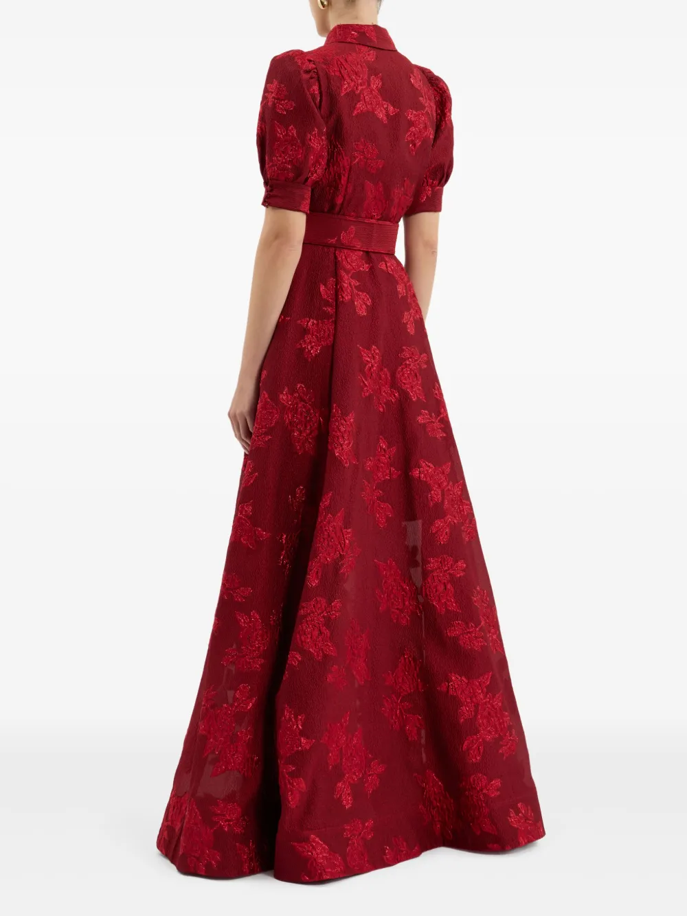 Rebecca Vallance Henrietta avondjurk Rood