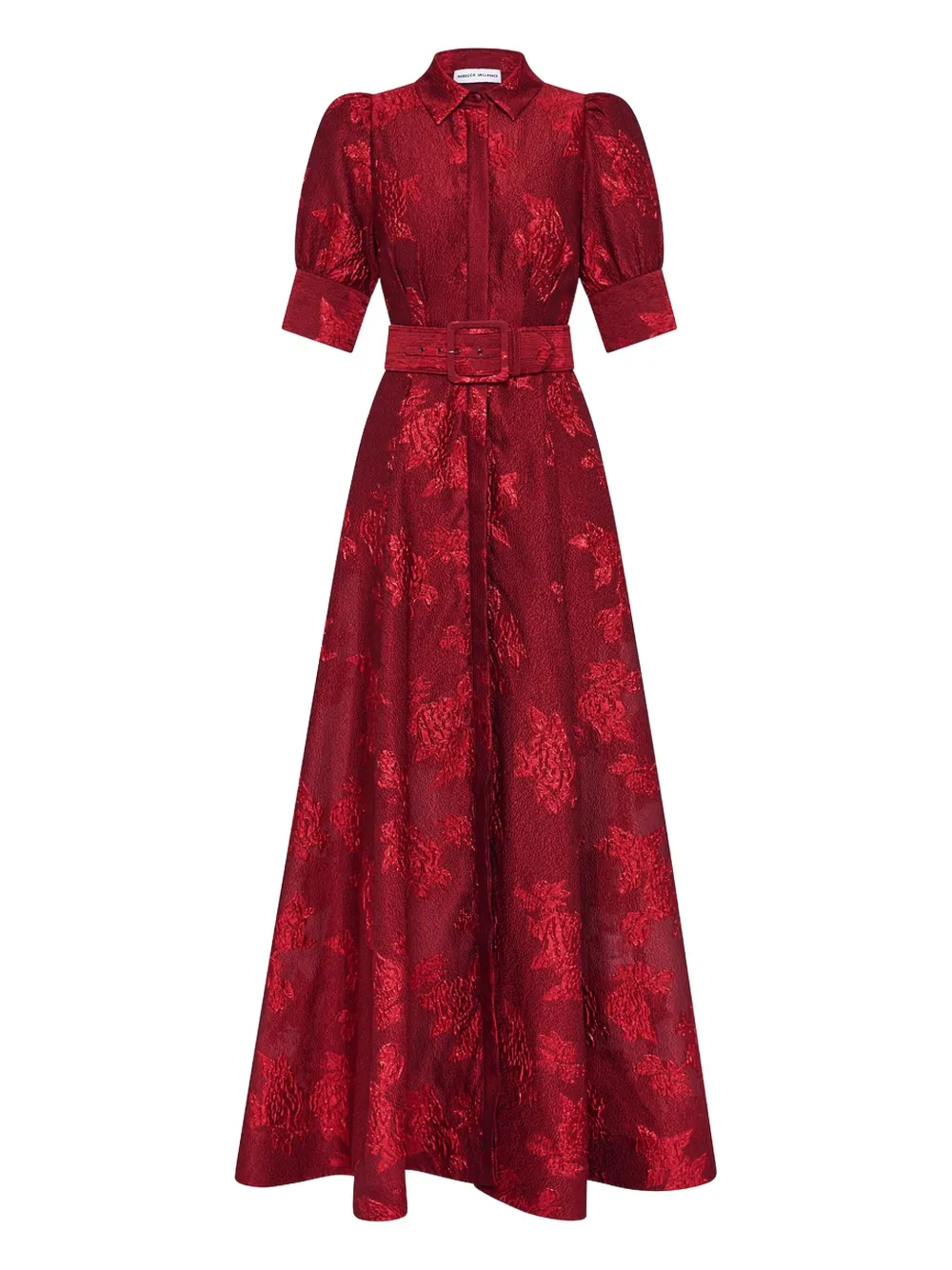 Rebecca Vallance Henrietta avondjurk Rood
