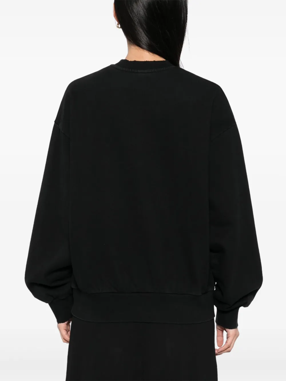 Vaquera Sweater met print Zwart