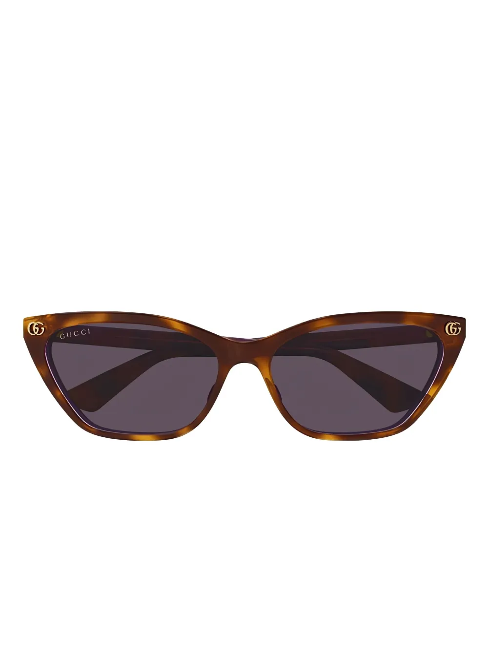 Gucci Eyewear Zonnebril met cat-eye montuur Bruin