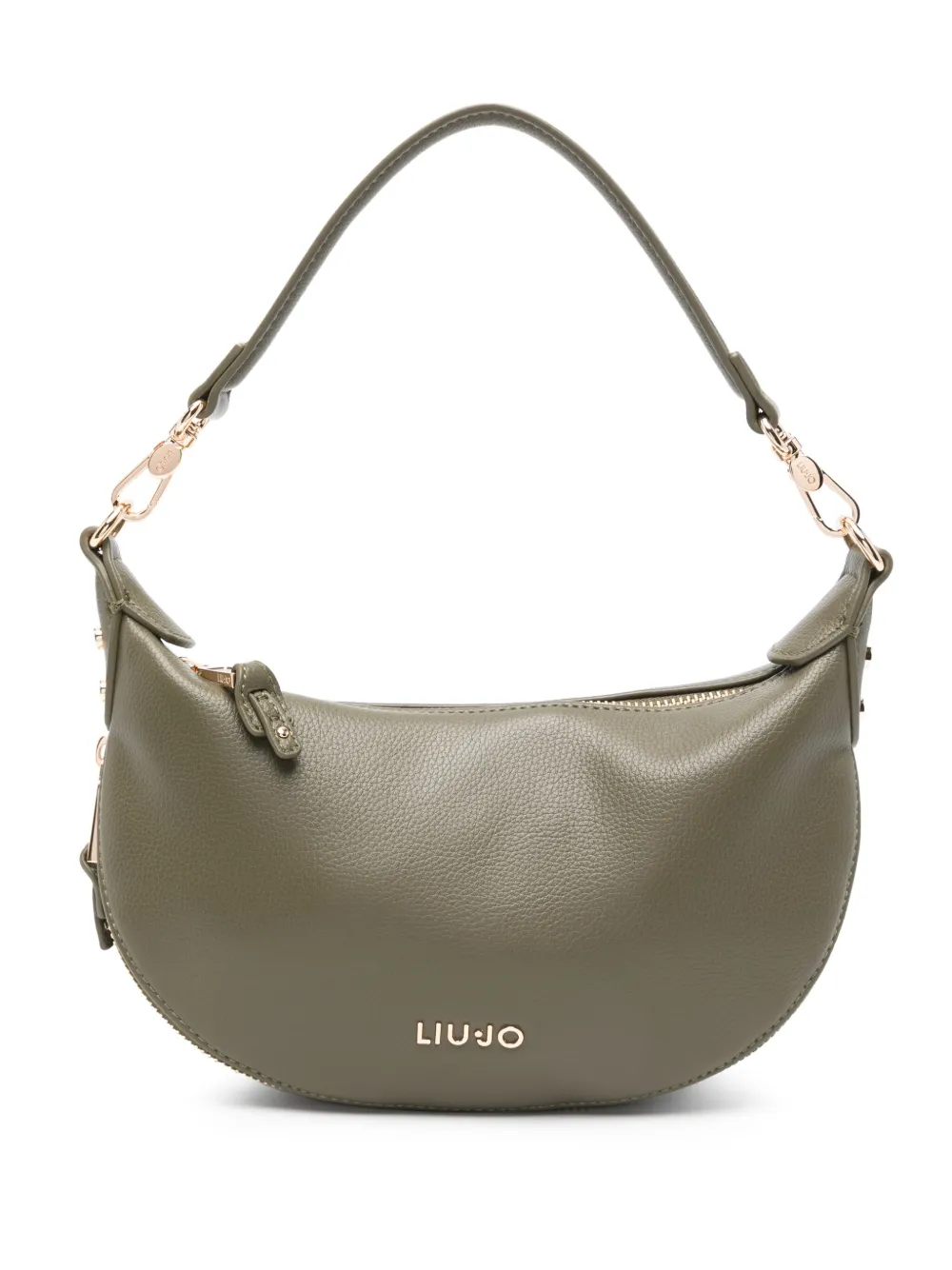 LIU JO sac porté épaule à plaque logo | vert | Image 1