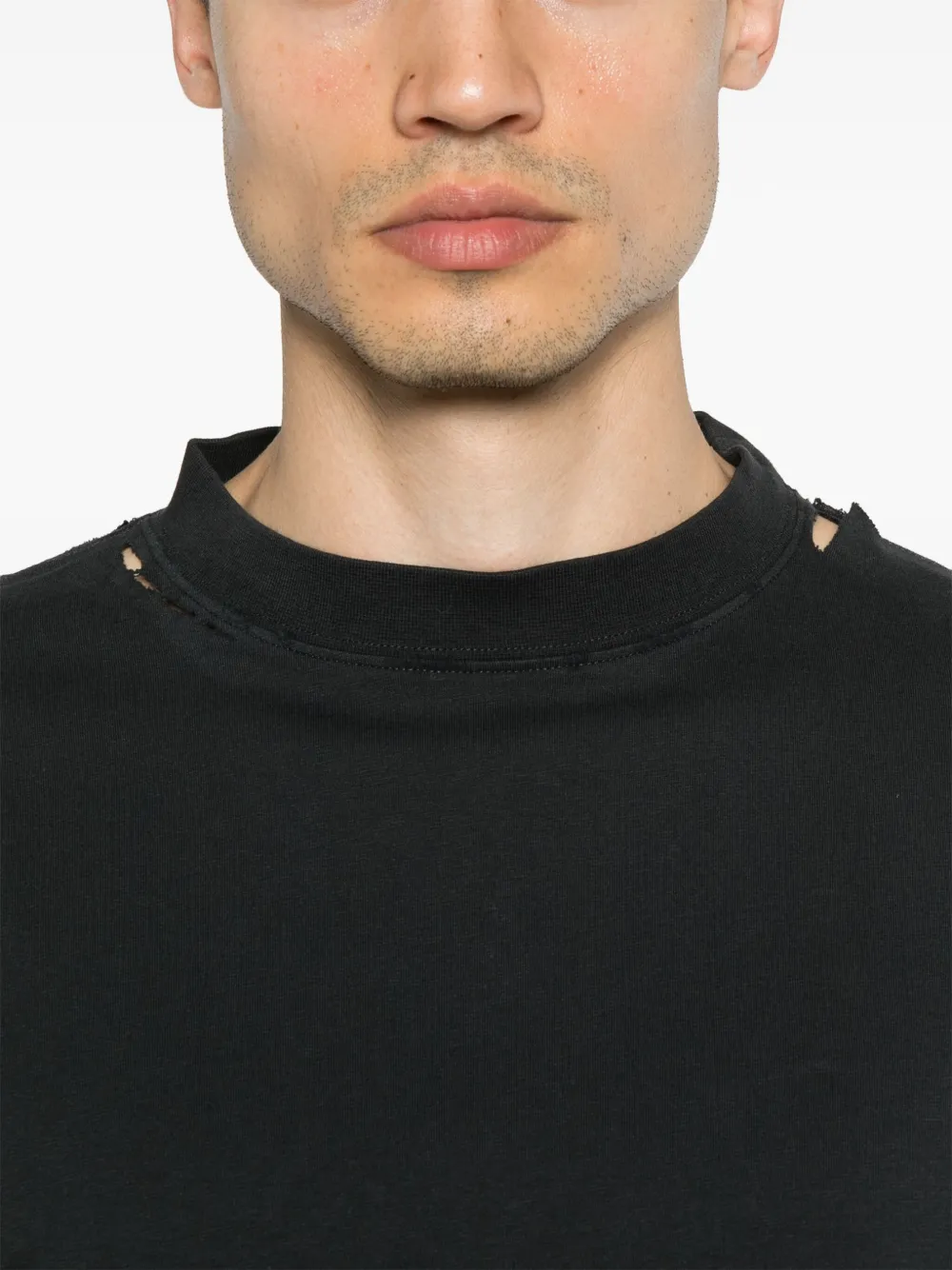 Balenciaga T-shirt met logoprint Zwart