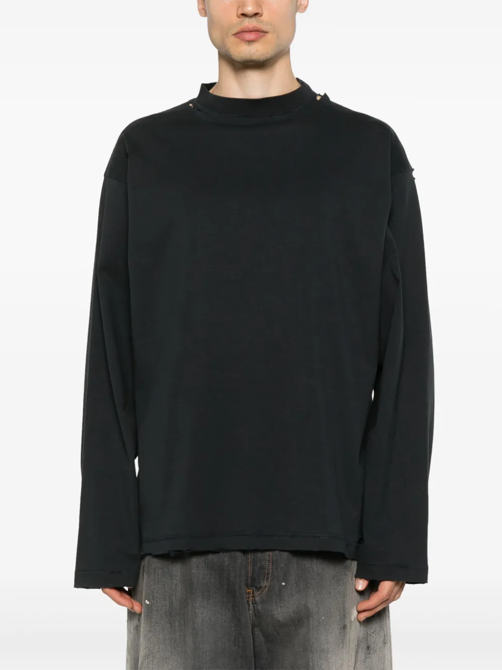 Balenciaga T-shirt met logoprint Zwart