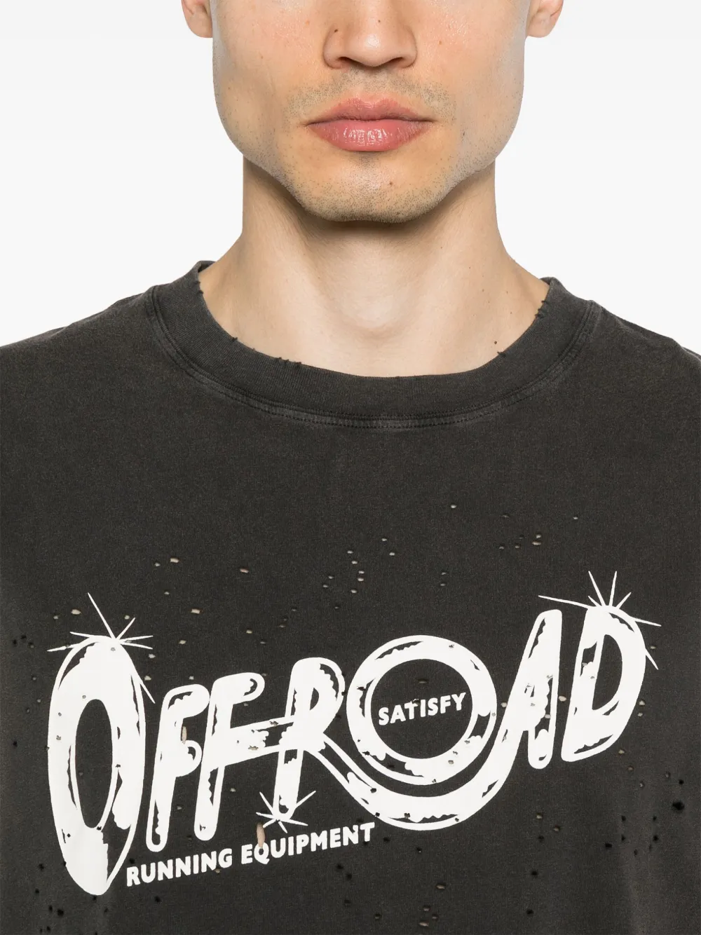 Satisfy MothTech™ cropped tanktop Zwart