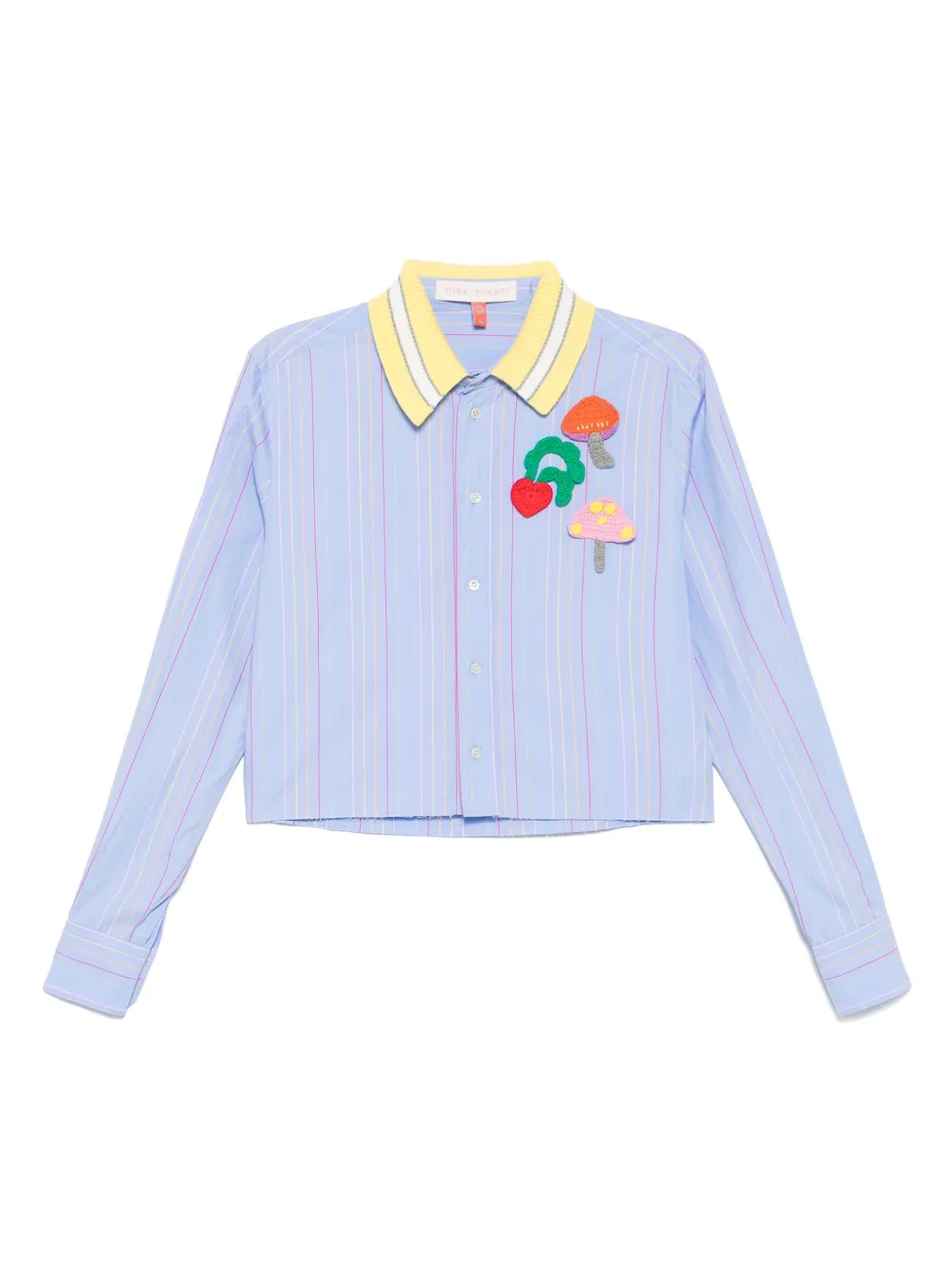 Mira Mikati Hemd Mit Gehäkeltem Patch
