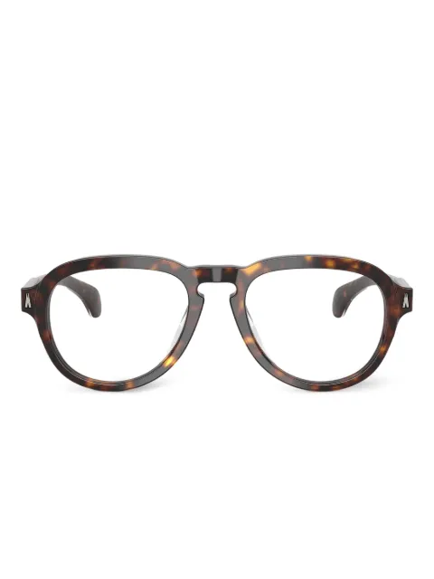 Moncler Eyewear tortoiseshell round-frames glasses