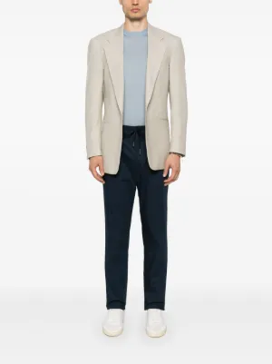 スラックス TAGLIATORE Men Straight Pants TAG01 1800103112 Blue Tagliatore Gord Trousers | Blue | FARFETCH TR