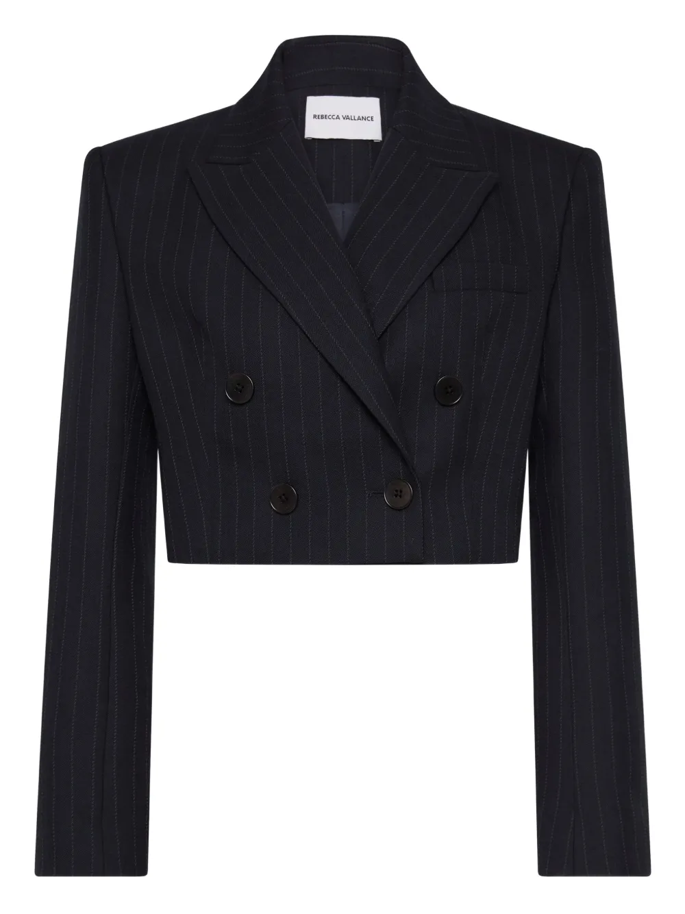 Rebecca Vallance Maxwell cropped blazer Blauw