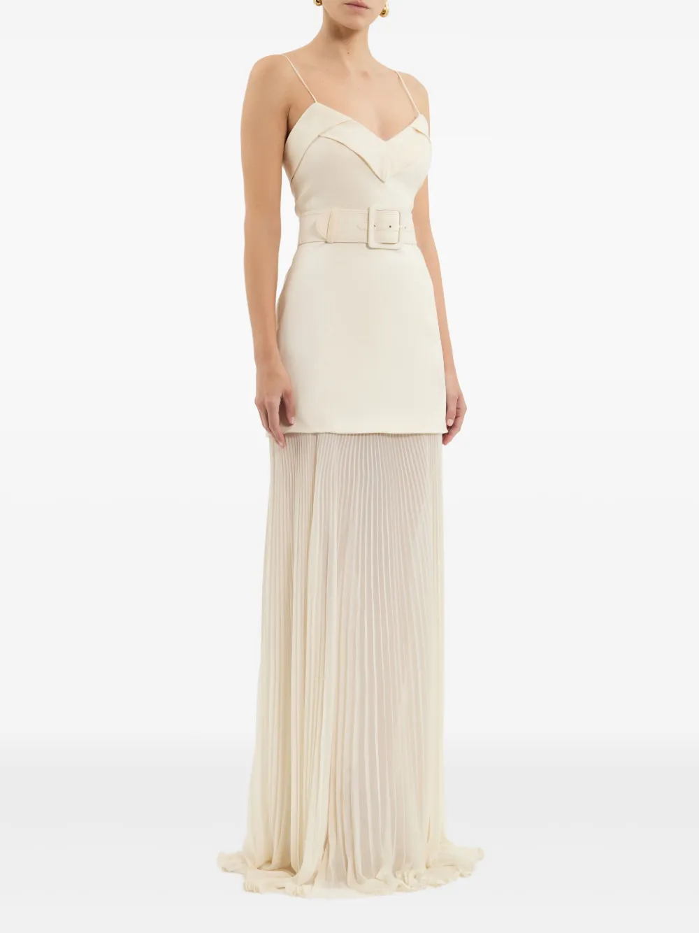 Rebecca Vallance Bailey maxi-jurk Wit