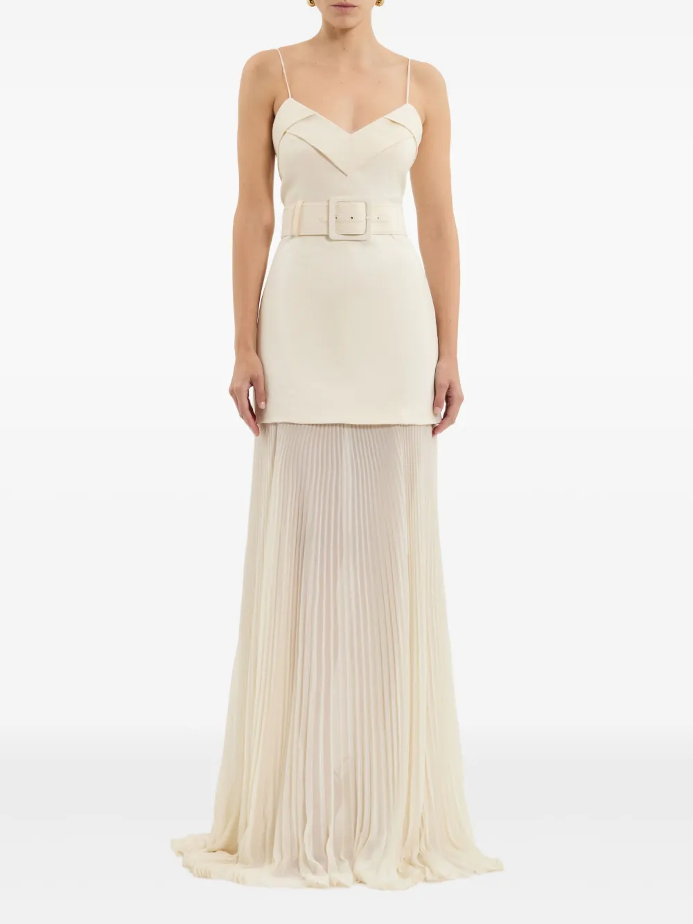 Rebecca Vallance Bailey maxi-jurk Wit