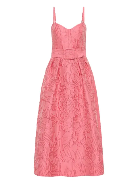 Rebecca Vallance vestido midi Petra