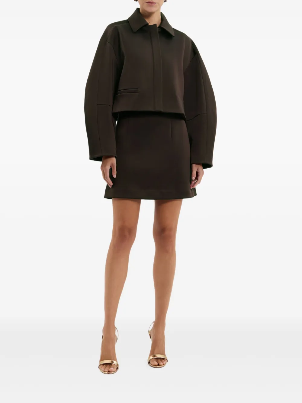 Rebecca Vallance Merlot mini skirt | Fitted Skirts | Image 2