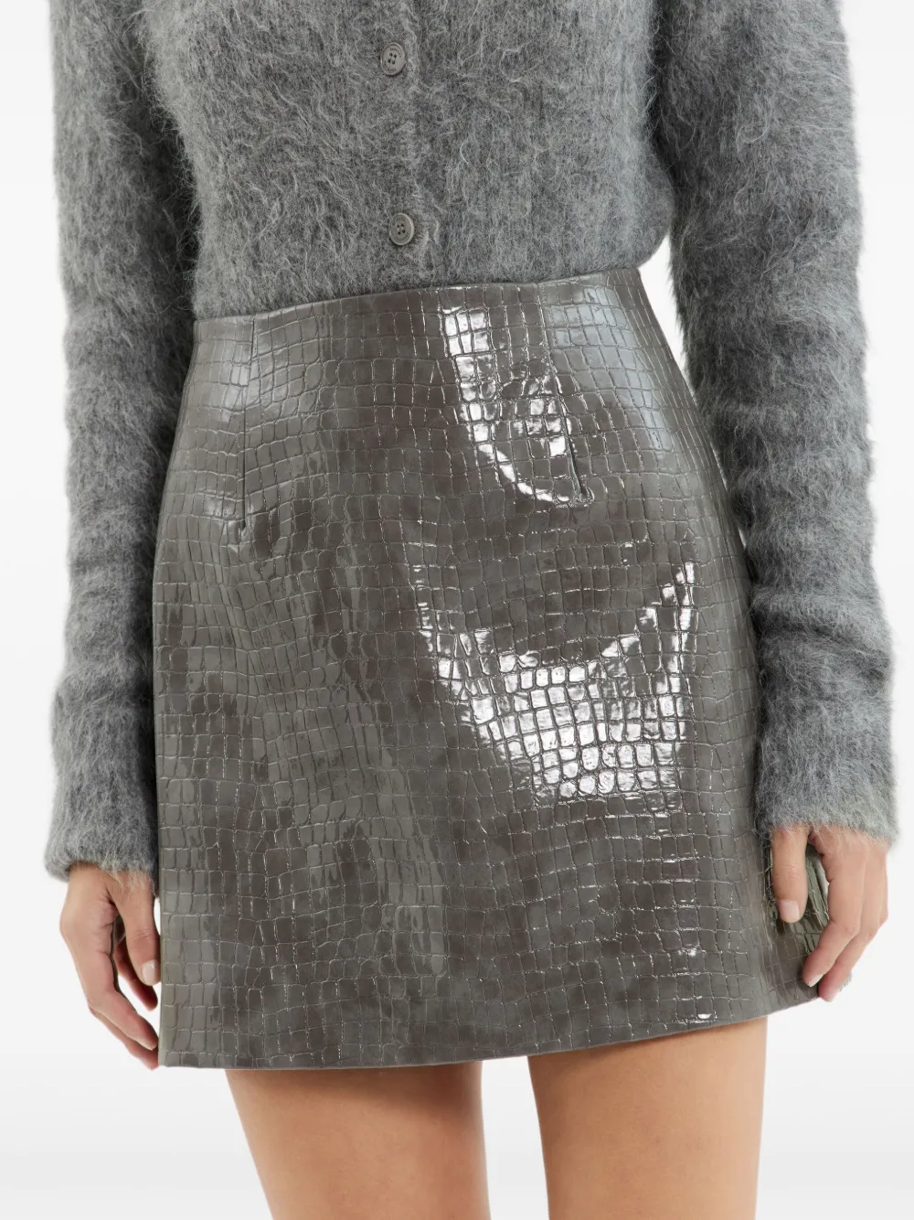 Rebecca Vallance Kenna mini-rok Grijs