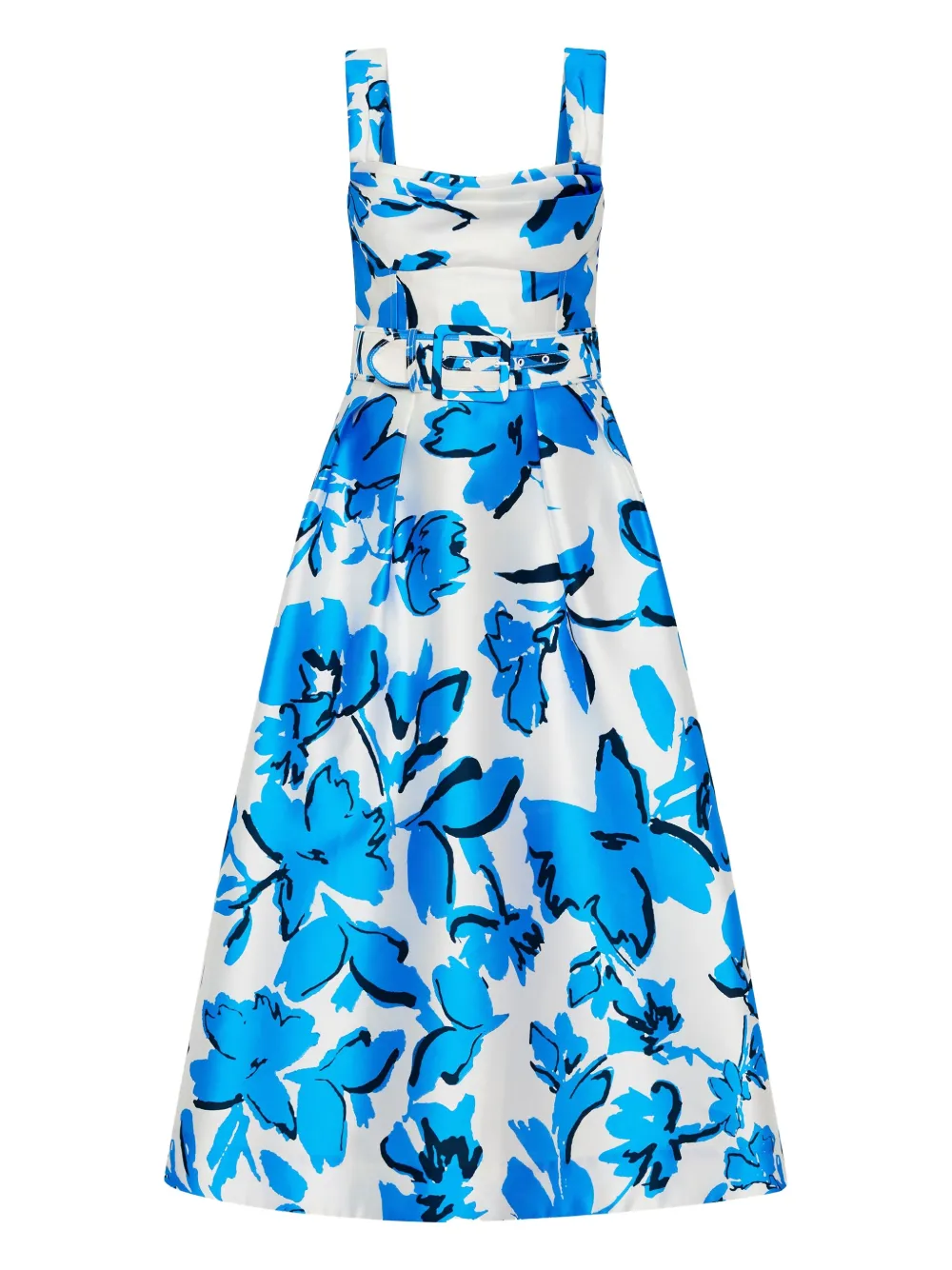 Rebecca Vallance Sapphira midi-jurk Blauw