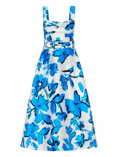 Rebecca Vallance vestido midi Sapphira