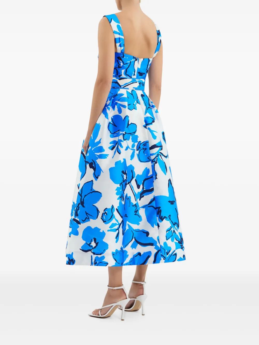 Rebecca Vallance Sapphira midi-jurk Blauw