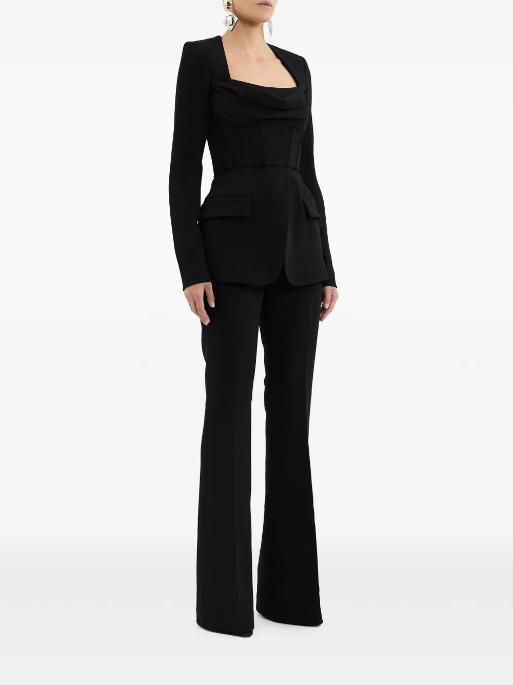 Rebecca Vallance Bethany top Zwart