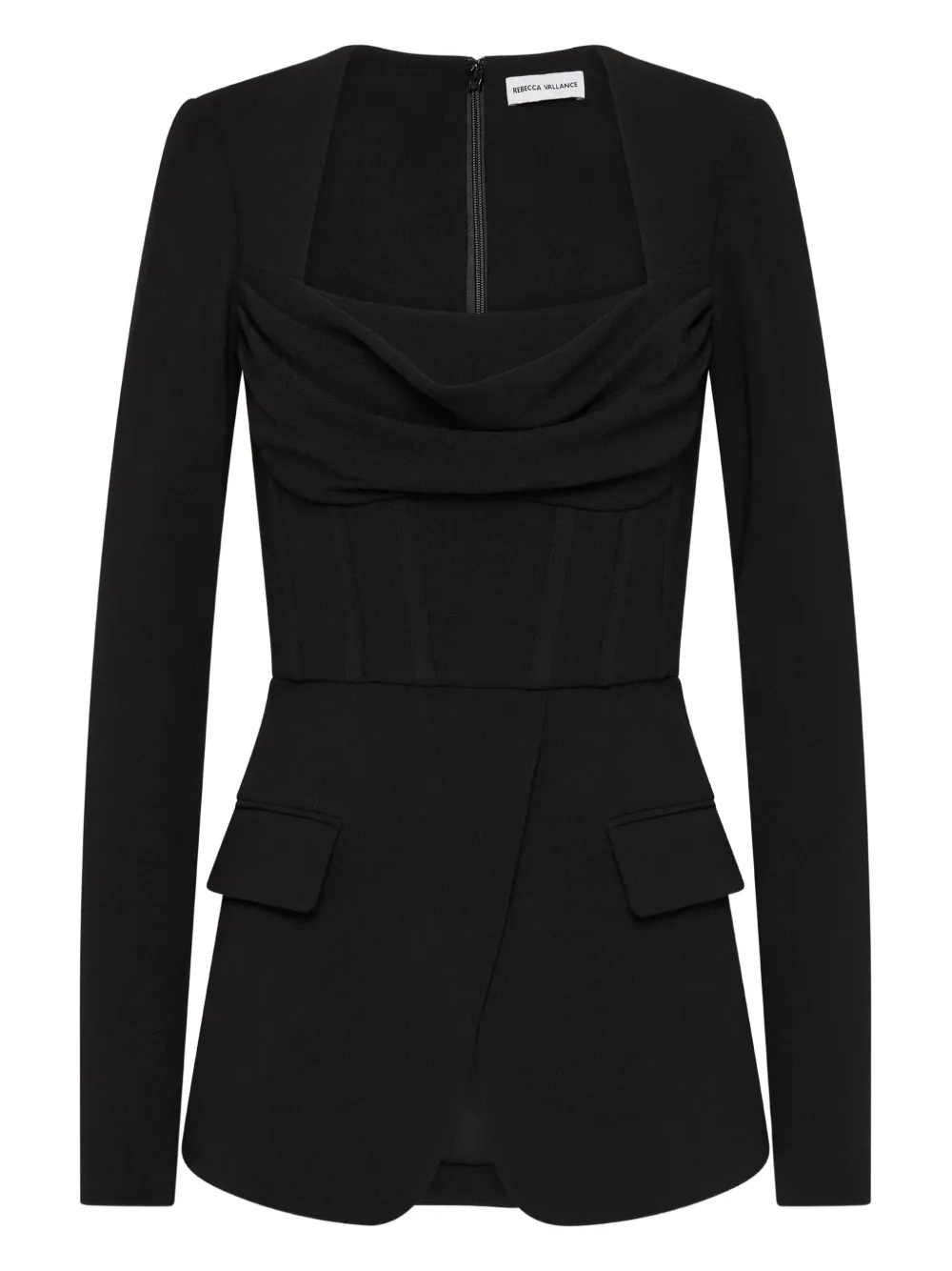 Rebecca Vallance top Bethany | negro | Image 1