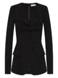Rebecca Vallance Bethany top - Black