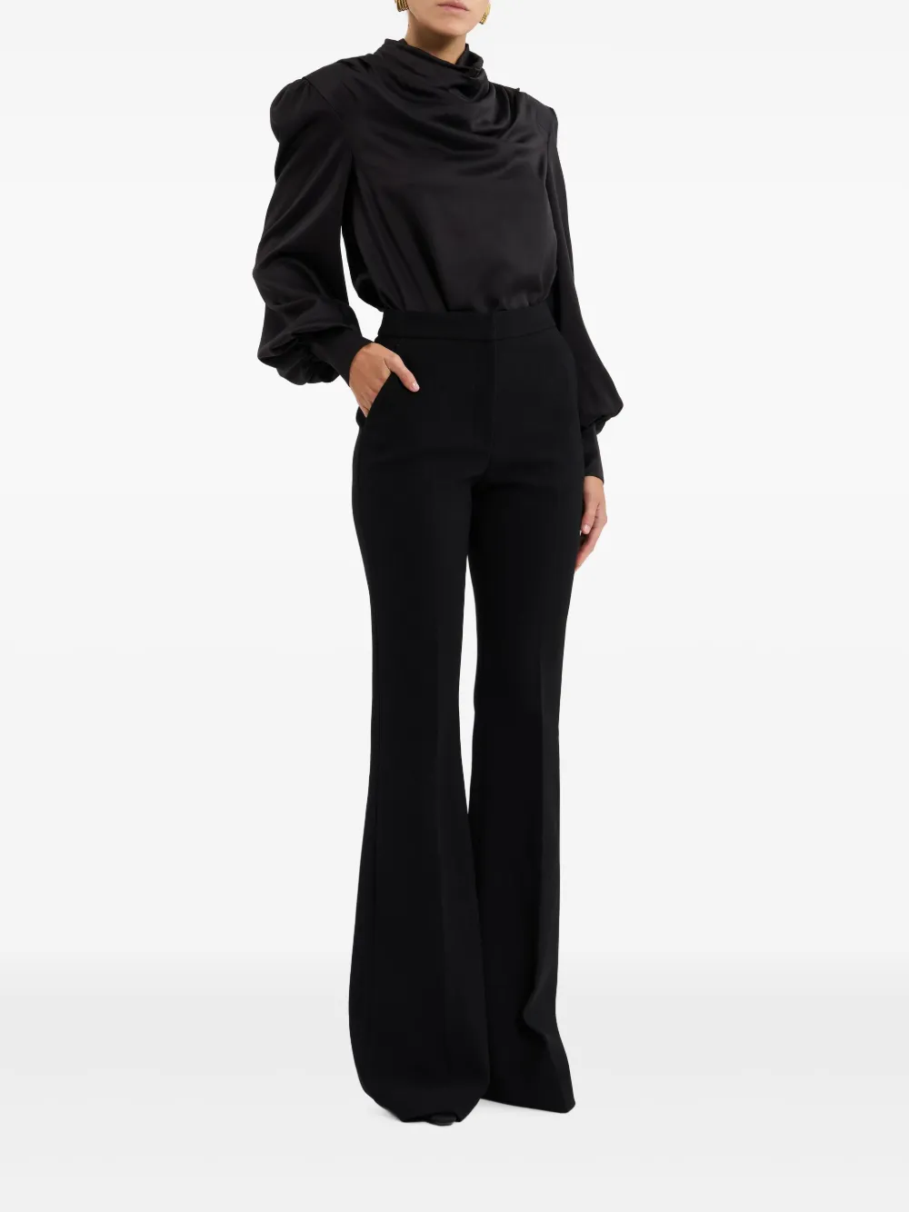 Rebecca Vallance Raven blouse Zwart
