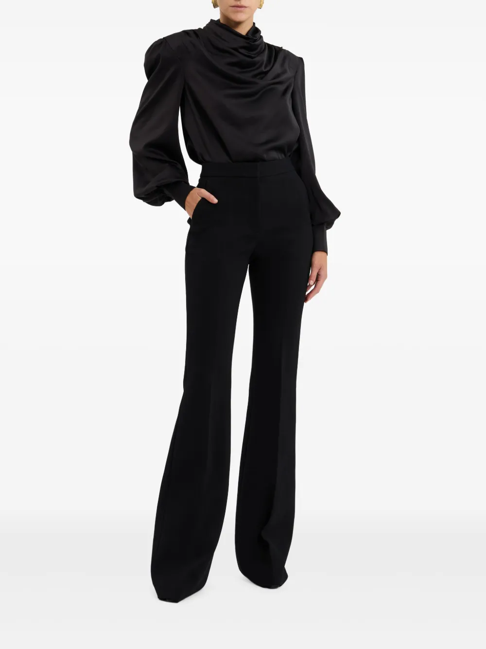 Rebecca Vallance Raven blouse - Zwart