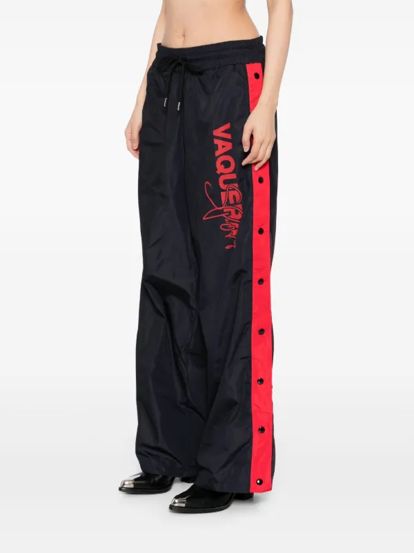 Vaquera Snap Track Pants | Black | FARFETCH
