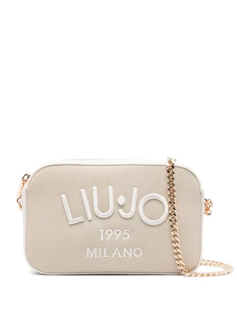 LIU JO small logo-patch cross body bag