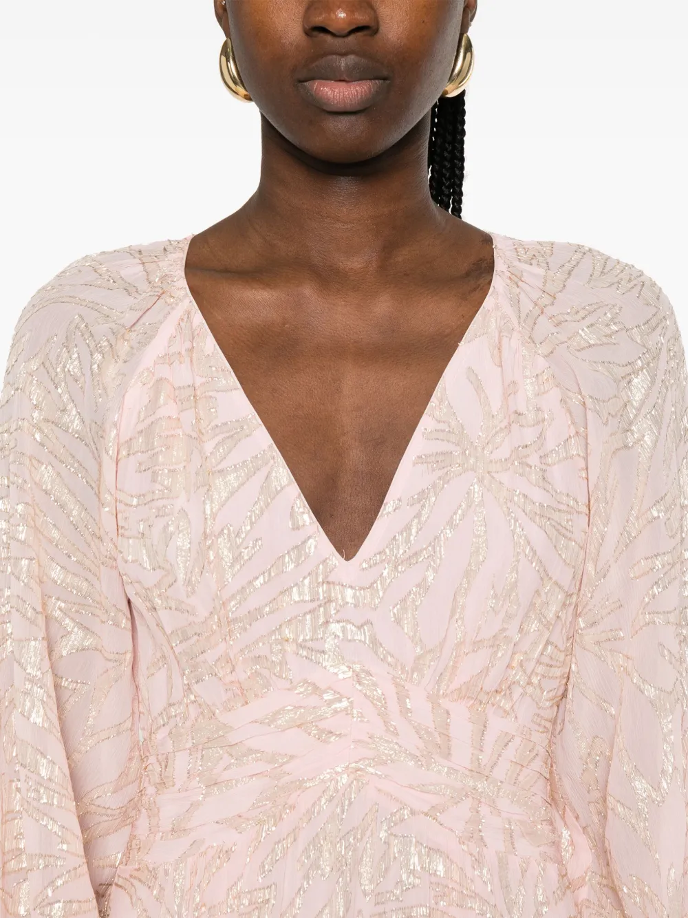 Ba&Sh Mila maxi-jurk Roze