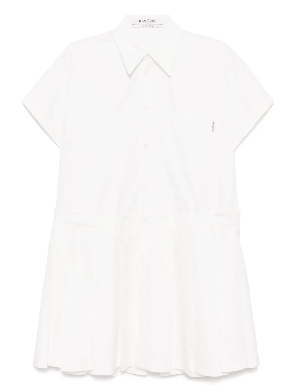 Kimhekim Kokka shirt dress | White | Image 1