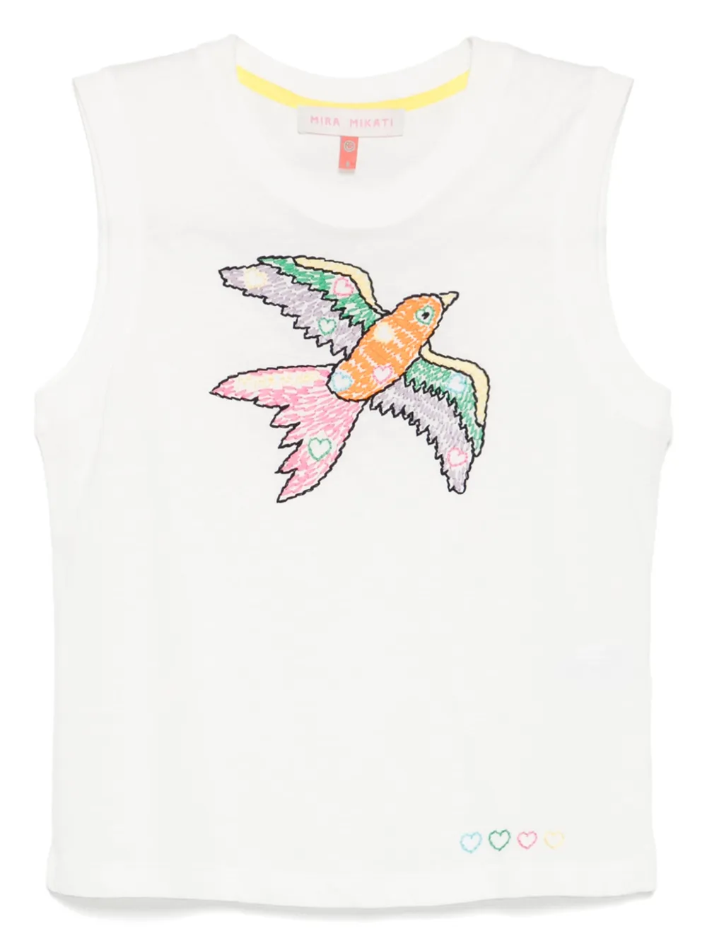 Mira Mikati Embroidered-bird Vest