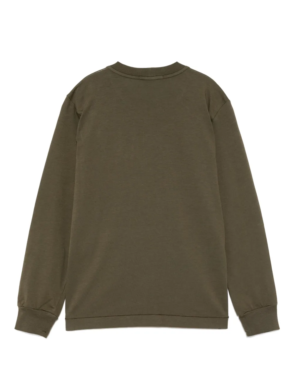 Stone Island Junior T-shirt met logopatch Groen