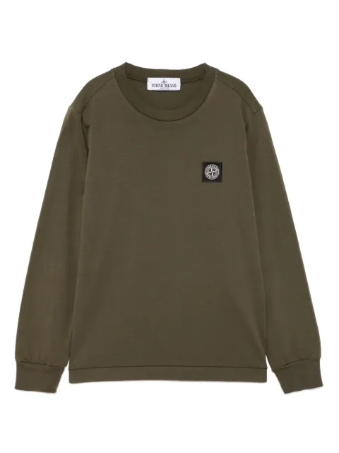Stone Island Junior logo-patch T-shirt