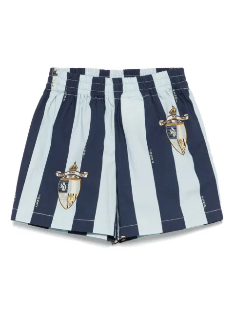 Fendi Kids Bermuda com estampa de logo
