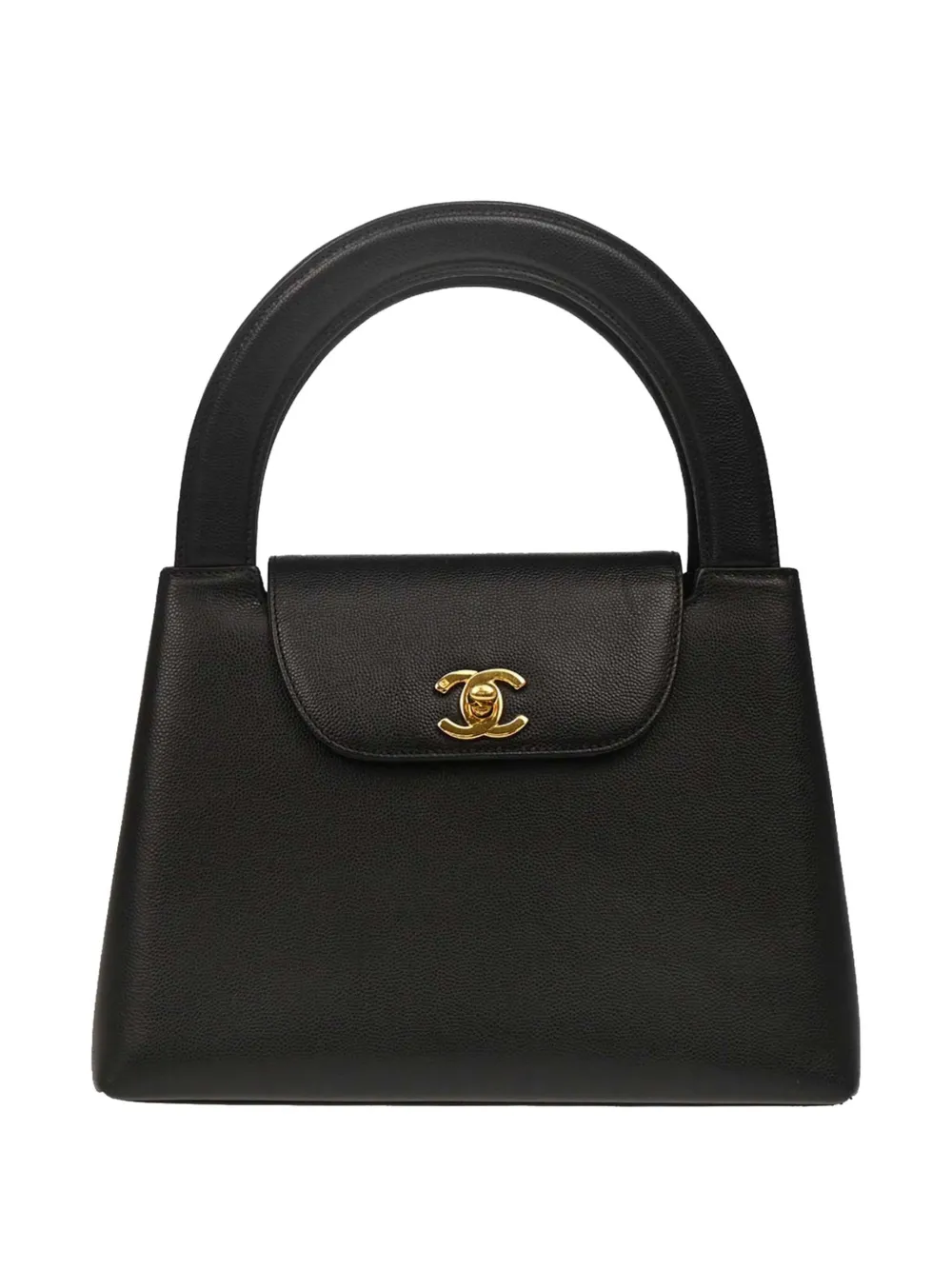 CHANEL Pre-Owned 1998 CC turn-lock handbag | Black | Image 1