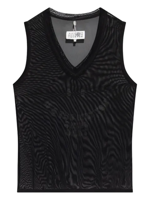 MM6 Maison Margiela camiseta de malla