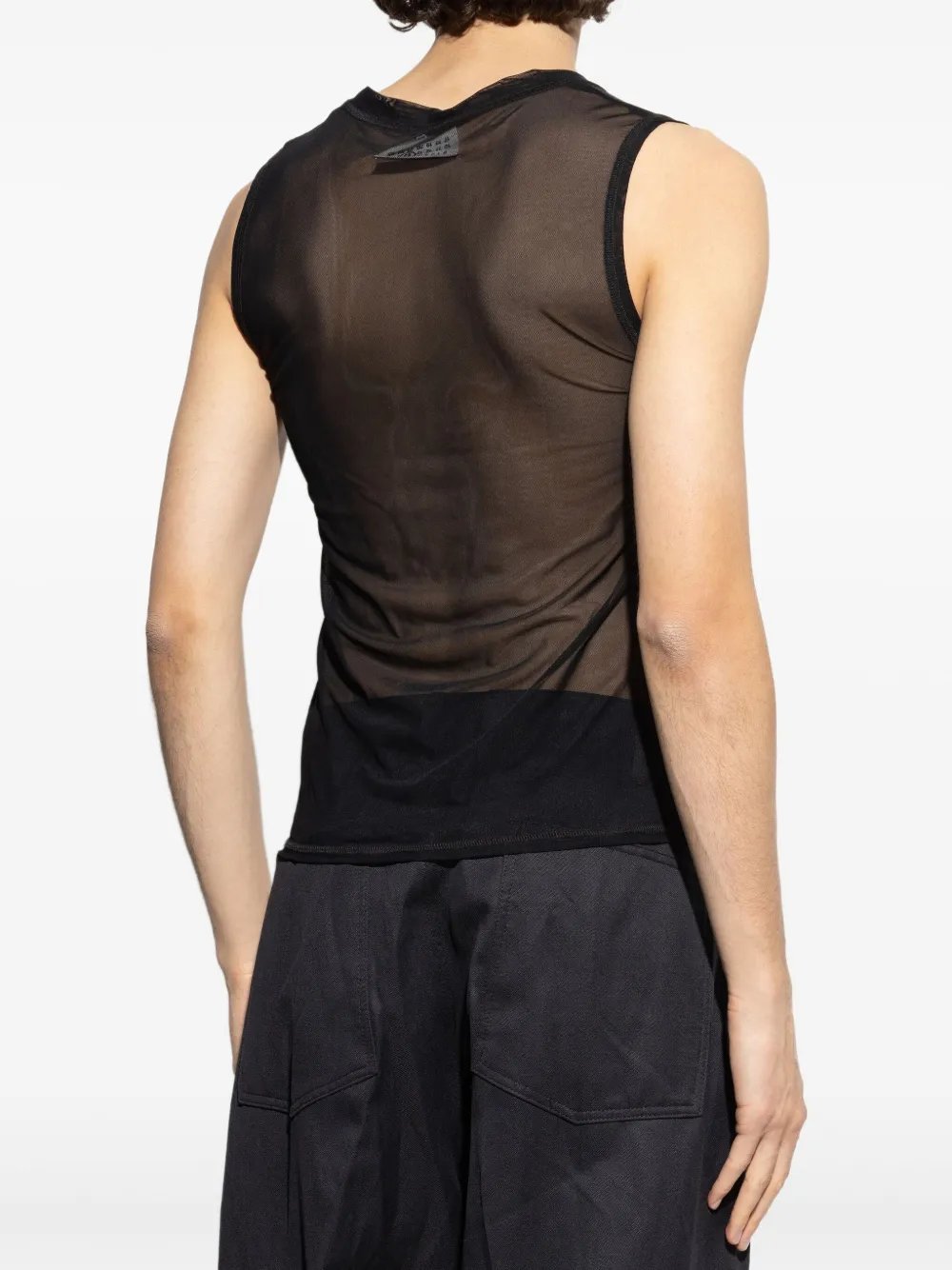 MM6 Maison Margiela Canotta in rete | Abbigliamento | Image 4