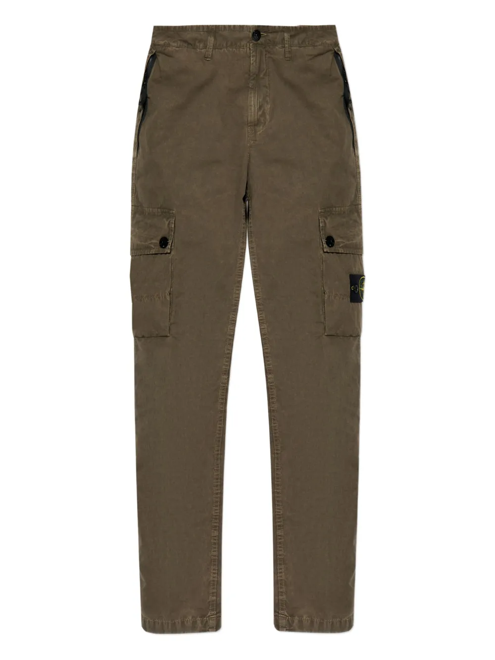 Stone Island Compass-patch cargo trousers | Green | Image 1