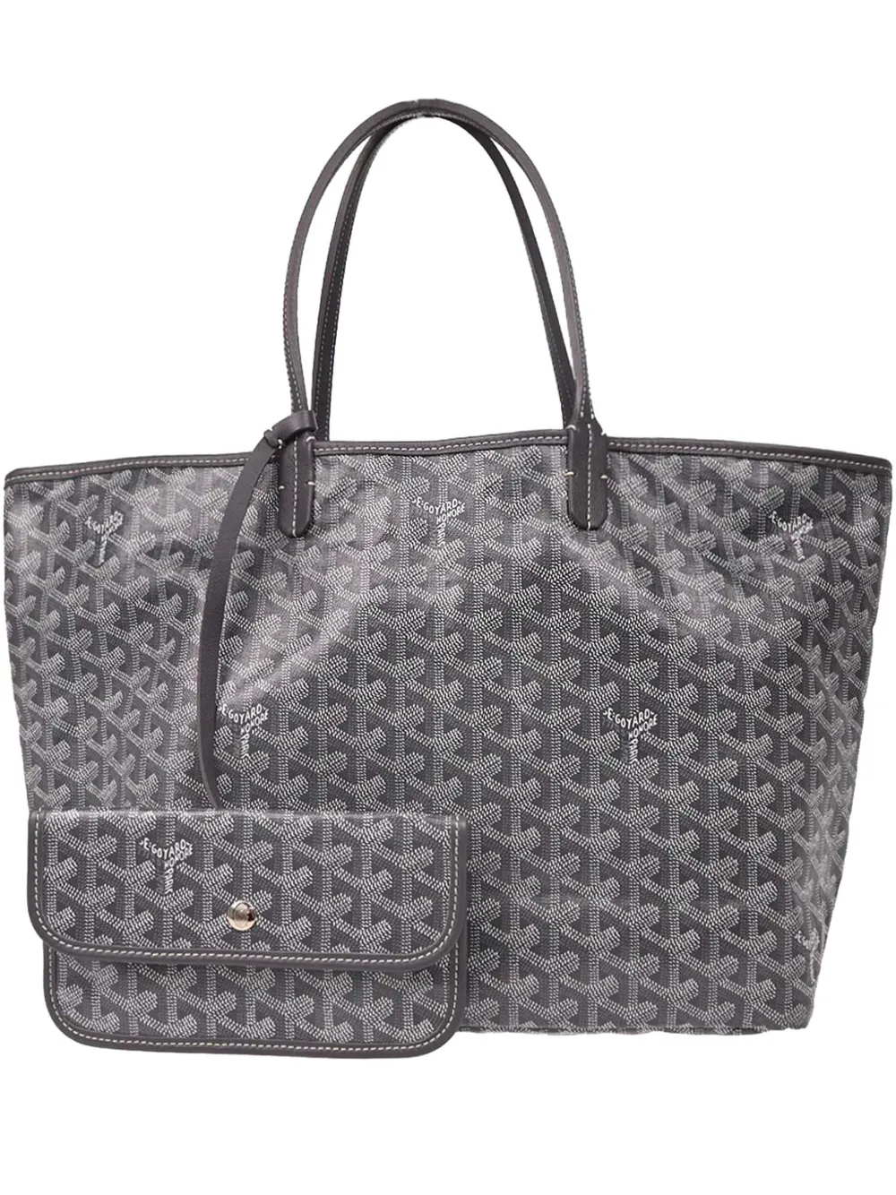 Goyard Pre-Owned 2018 サンルイ PM ハンドバッグ - グレー Goyard Pre-Owned 2018 サンルイ PM ハンドバッグ - グレー