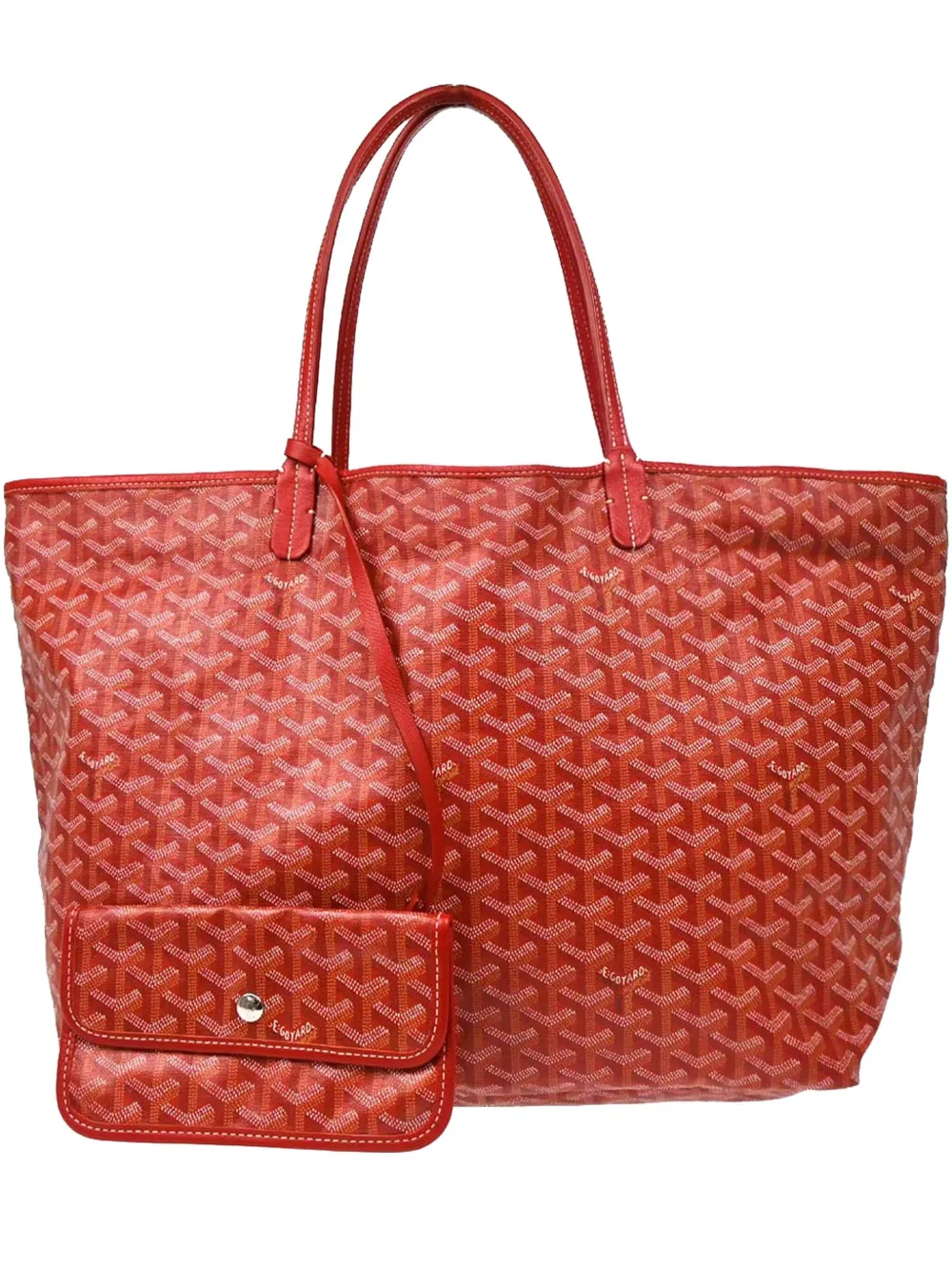 Goyard Pre-Owned 2018 サンルイ GM トートバッグ - レッド Goyard Pre-Owned 2018 サンルイ GM トートバッグ - レッド