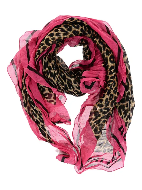 Balenciaga leopard-print scarf