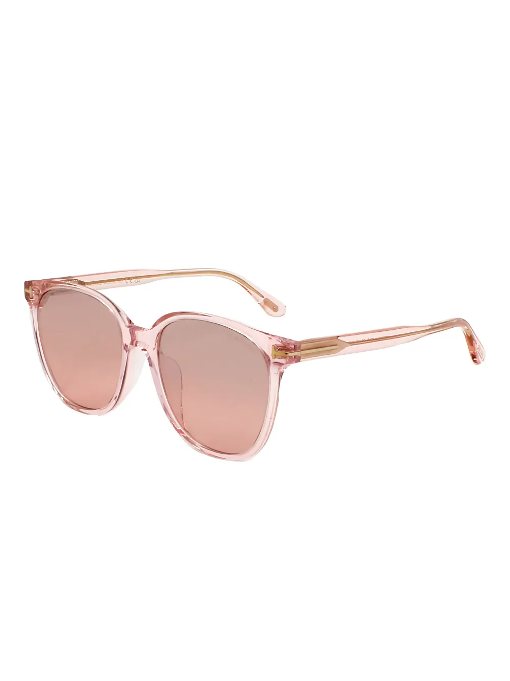 TOM FORD round-frame sunglasses Roze