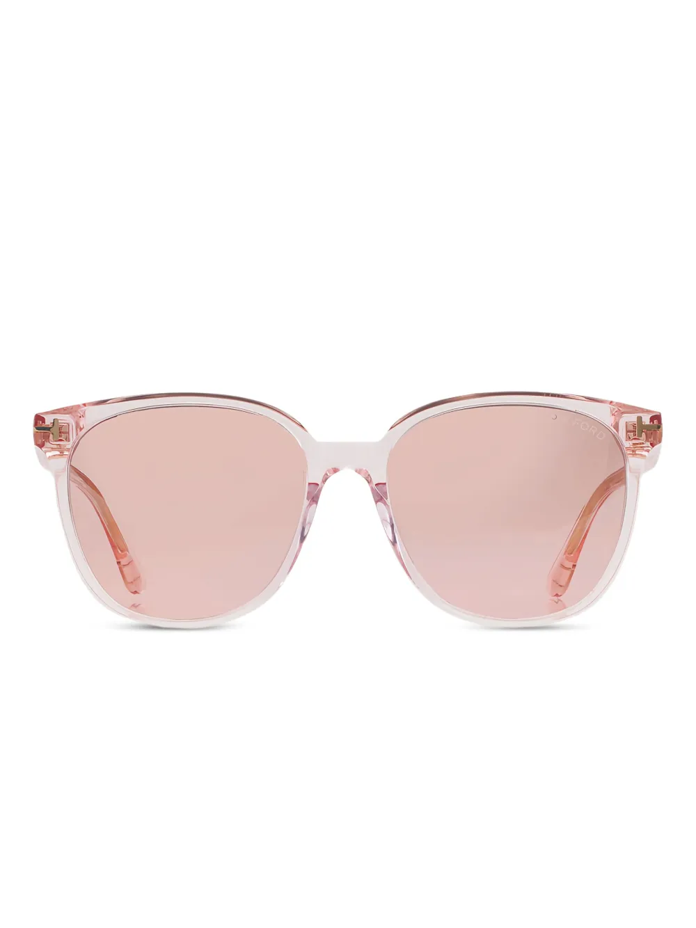 TOM FORD round-frame sunglasses Roze